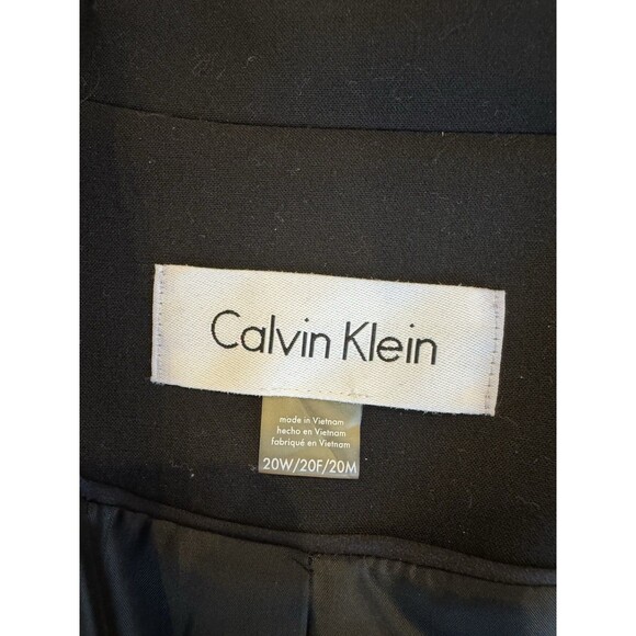 Women’s Calvin Klein Black Blazer Size 20W NWOT - Picture 3 of 7